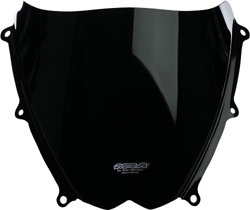 MRA fairing shield, oiginal shape, black, with homologation