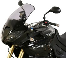 MRA fairing shield, Touring, smoke grey, with homologation -