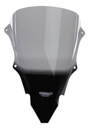 MRA Fairing screen, racing, smoke grey, with homologation -