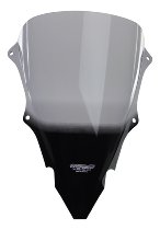 MRA Fairing screen, racing, smoke grey, with homologation -