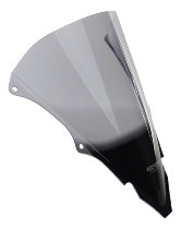 MRA Fairing screen, racing, smoke grey, with homologation -