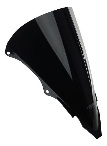 MRA Fairing screen, racing, black, with homologation -