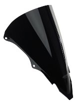 MRA Fairing screen, racing, black, with homologation -