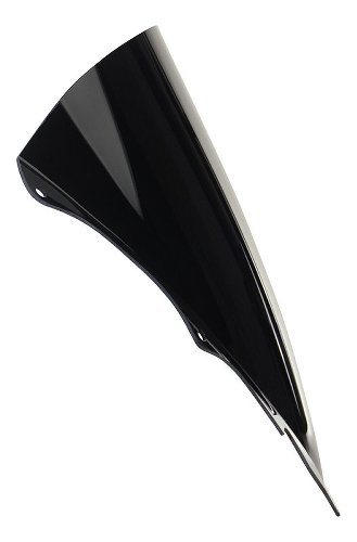 MRA Fairing screen, racing, black, with homologation -