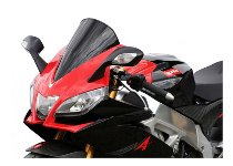 MRA Fairing screen, racing, black, with homologation -