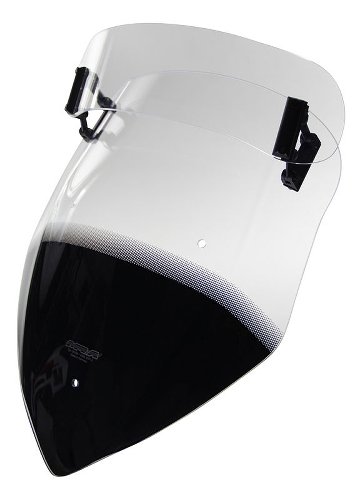 MRA Fairing screen vario touring, clear, with homologation -