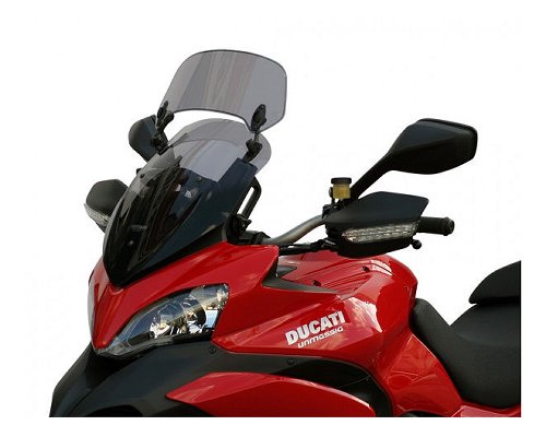 MRA Fairing screen X-Creen touring, grey, with homologation