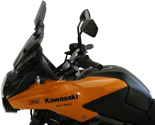 MRA fairing shield, X-Creen-Touring, smoke grey, with
