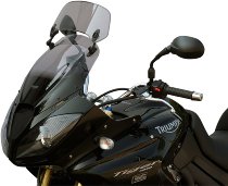 MRA fairing shield, X-Creen-Touring, smoke grey, with