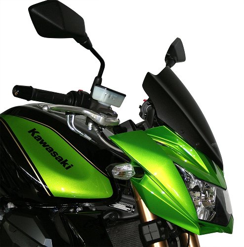 MRA fairing shield,Touring, black, with homologation -