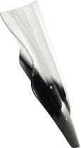 MRA fairing shield, Racing, clear, with homologation -