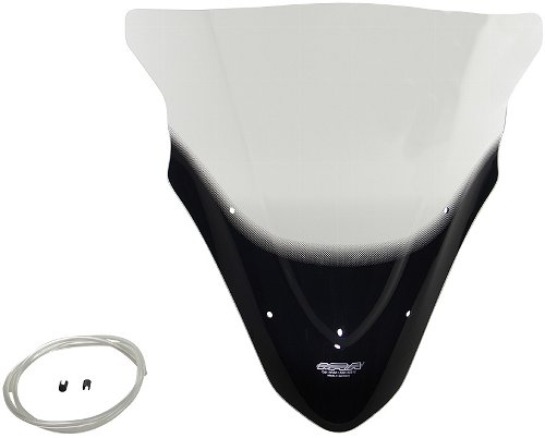 MRA fairing shield, Racing, clear, with homologation -