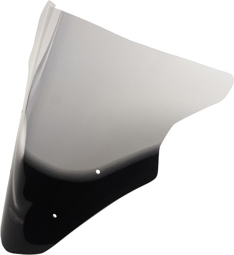 MRA fairing shield, Racing, smoke grey, with homologation -