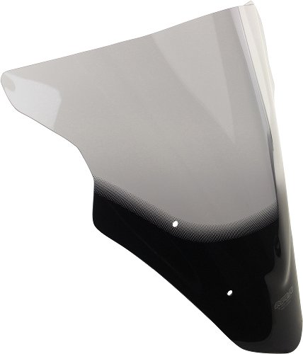 MRA fairing shield, Racing, smoke grey, with homologation -