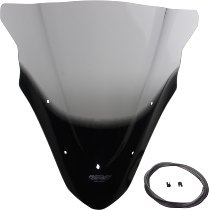 MRA fairing shield, Racing, smoke grey, with homologation -