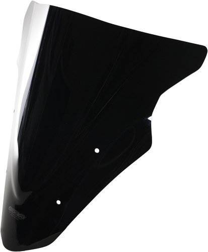 MRA fairing shield, Racing, black, with homologation -