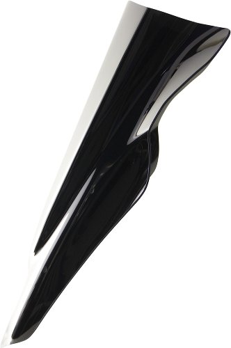 MRA fairing shield, Racing, black, with homologation -