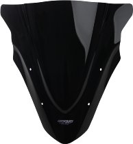 MRA fairing shield, Racing, black, with homologation -