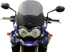 MRA fairing shield, Touring, smoke grey, with homologation -