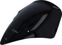 MRA Fairing screen, touring, black, with homologation -