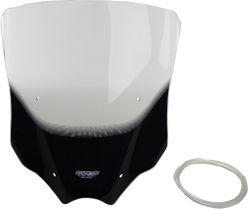 MRA Fairing screen, Touring, clear, with homologation - 1200