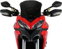 MRA Fairing screen, Touring, black, with homologation - 1200