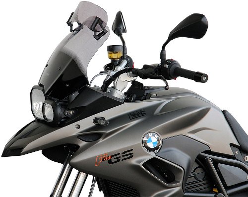 MRA fairing shield, Variotouring, smoke grey, with