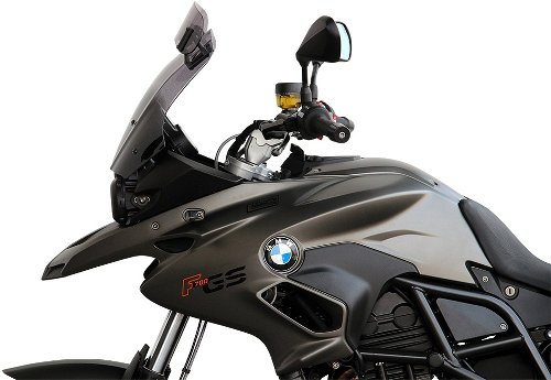 MRA fairing shield, Variotouring, smoke grey, with