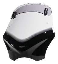 MRA Windscreen V-Flow vario touring, clear, with