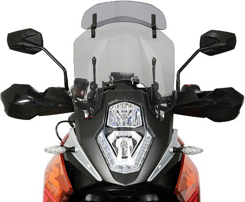 MRA fairing shield, Variotouring, smoke grey, with