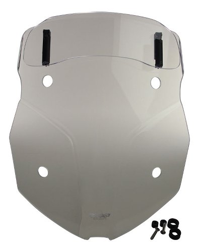 MRA Fairing screen Vario-Touring, clear, with homologation -