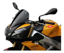 MRA Fairing screen, sport SPM, black, with homologation -