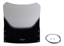 MRA fairing shield, Touring, smoke grey, with homologation -