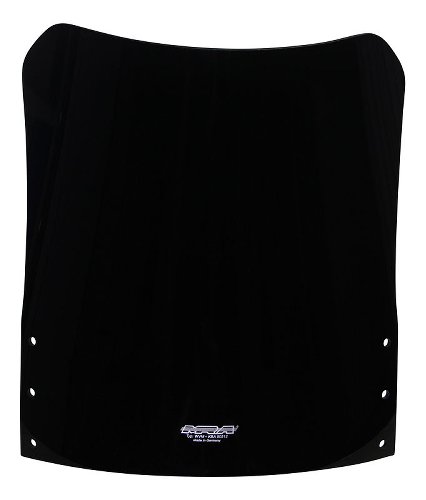 MRA fairing shield, Touring, black, with homologation -
