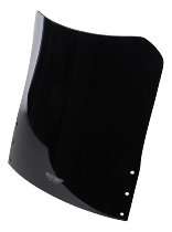 MRA fairing shield, Touring, black, with homologation -