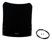 MRA fairing shield, Touring, black, with homologation -