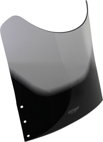 MRA fairing screen, original shape, smoke grey, with