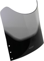 MRA fairing screen, original shape, smoke grey, with