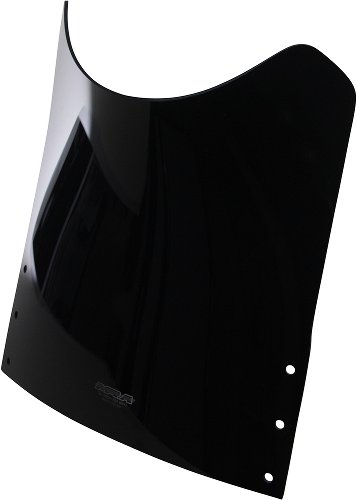 MRA fairing screen, original shape, black, with homologation