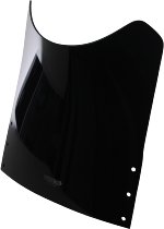 MRA fairing screen, original shape, black, with homologation