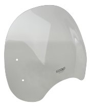 MRA Windscreen roadshield classic, clear, with homologation