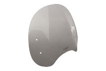 MRA Windscreen roadshield classic, grey, with homologation -