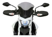 MRA Fairing screen, racing, smoke grey, with homologation -