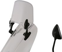 MRA fairing shield, X-Creen-Touring, smoke grey, with