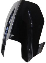 MRA fairing shield, Sport, black, with homologation - KTM