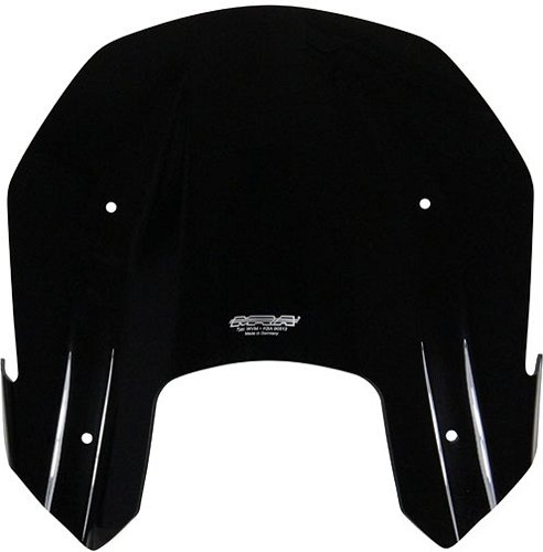 MRA fairing shield, Sport, black, with homologation - KTM