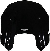 MRA fairing shield, Sport, black, with homologation - KTM