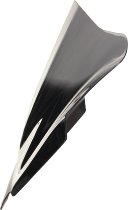 MRA fairing shield, Racing, smoke grey, with homologation -