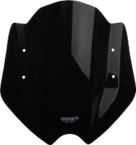 MRA fairing shield, Racing, black, with homologation -