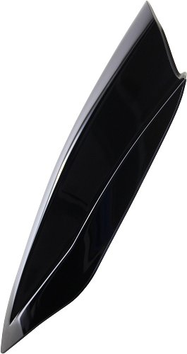 MRA fairing shield, Racing, black, with homologation -